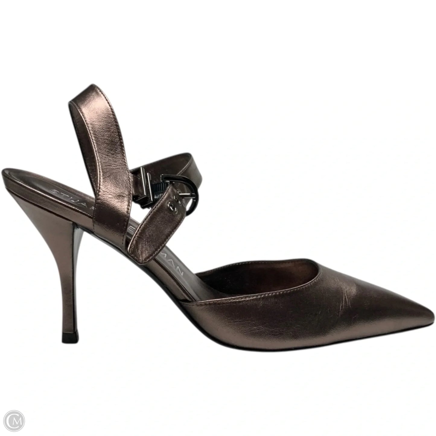 Shoes Designer By Stuart Weitzman In Brown, Size: 10