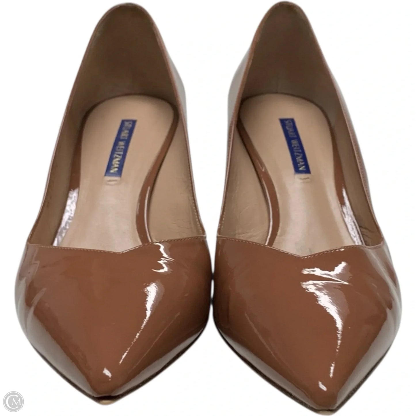 Shoes Designer By Stuart Weitzman In Brown, Size: 10