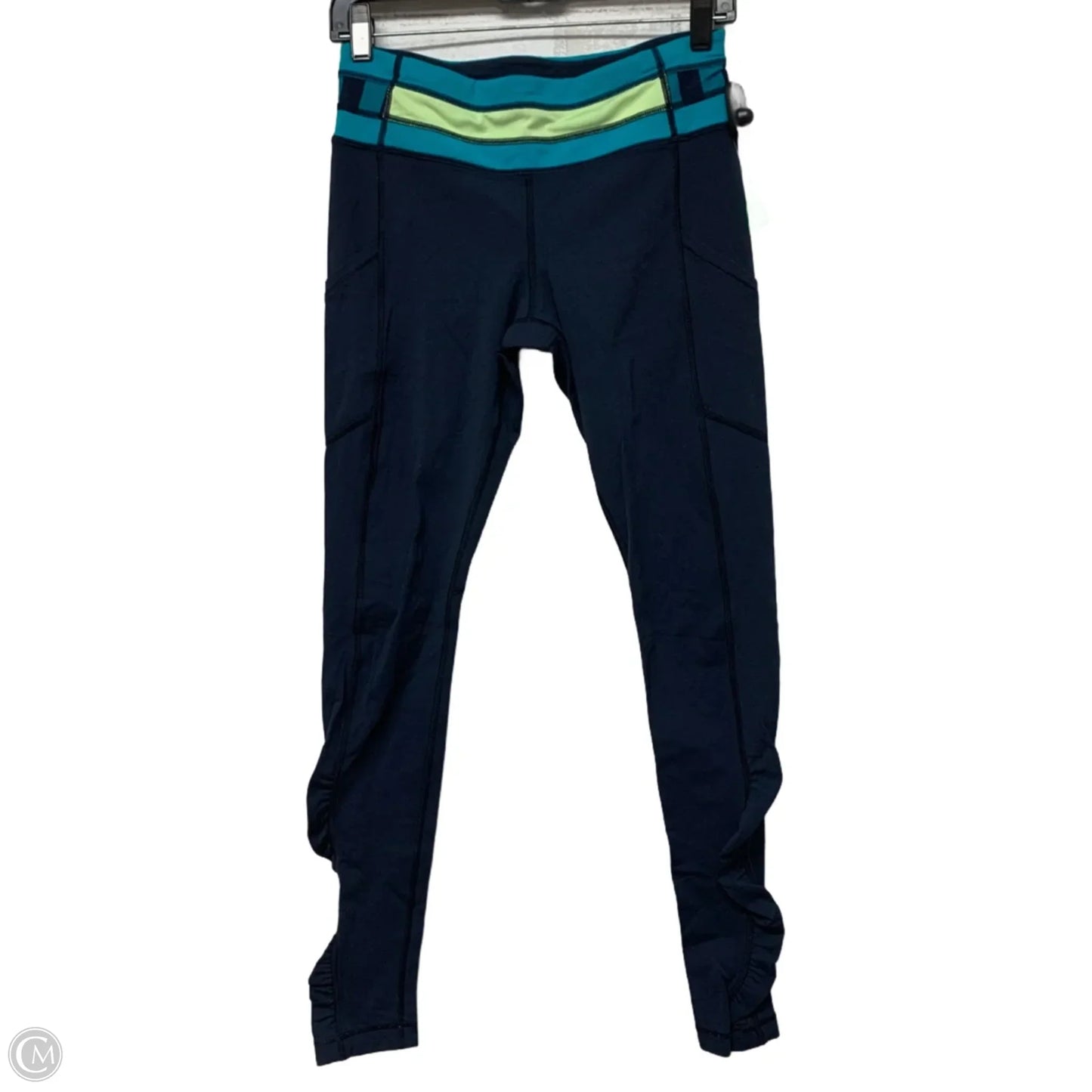 Athletic Leggings By Lululemon In Blue, Size: S