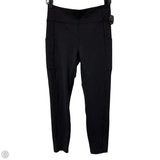 Athletic Leggings By Lululemon In Black, Size: M