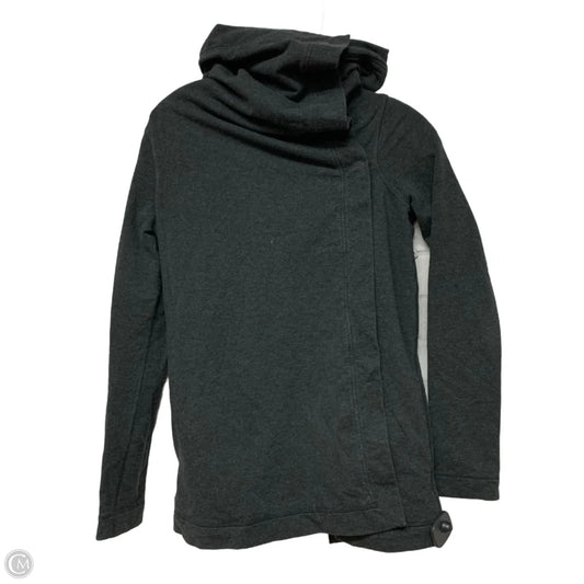 Athletic Jacket By Lululemon In Grey, Size: Xs