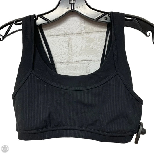 Athletic Bra By Lululemon In Black, Size: S