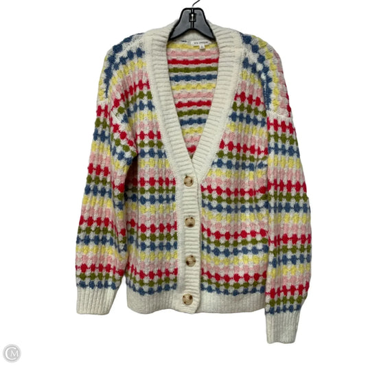 Sweater Cardigan By Blu Pepper In Multi-colored, Size: S