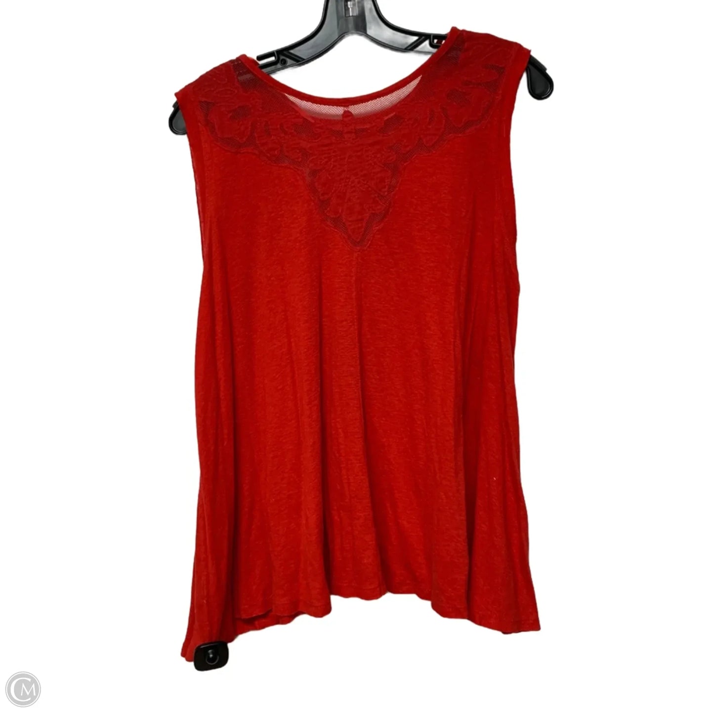 Top Sleeveless By Free People In Red, Size: S