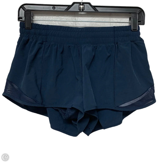 Athletic Shorts By Lululemon In Navy, Size: M