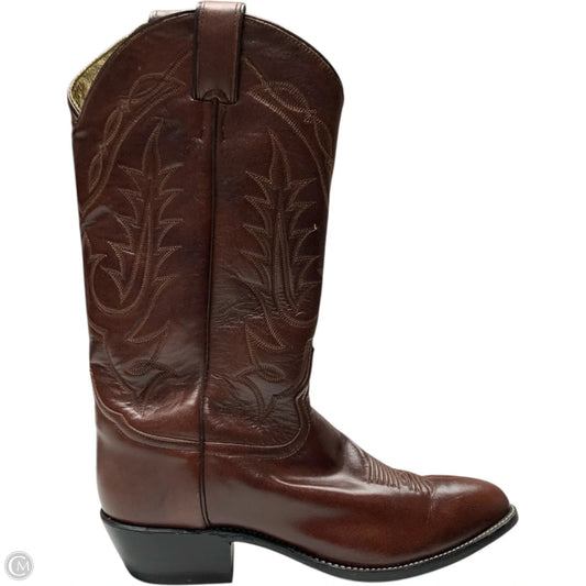 Boots Western By Tony Lama In Brown, Size: 9.5