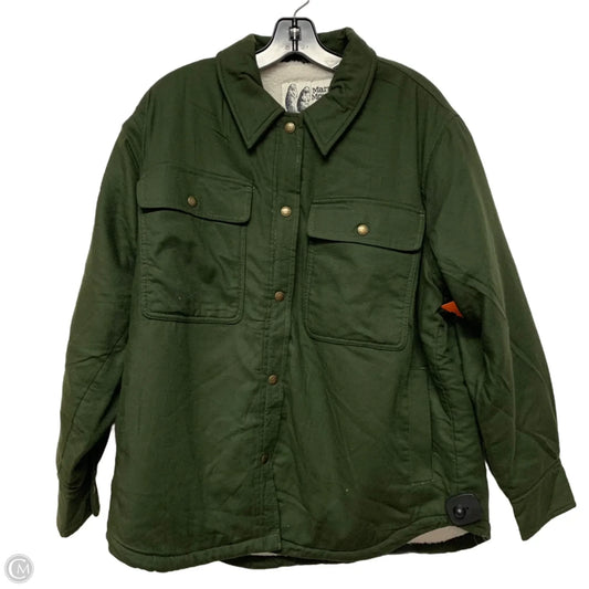 Coat Puffer & Quilted By Marmot In Green, Size: L