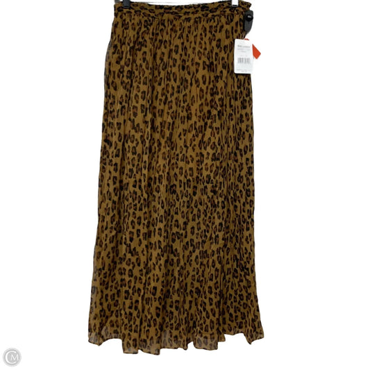 Skirt Maxi By Free People In Animal Print, Size: Xs