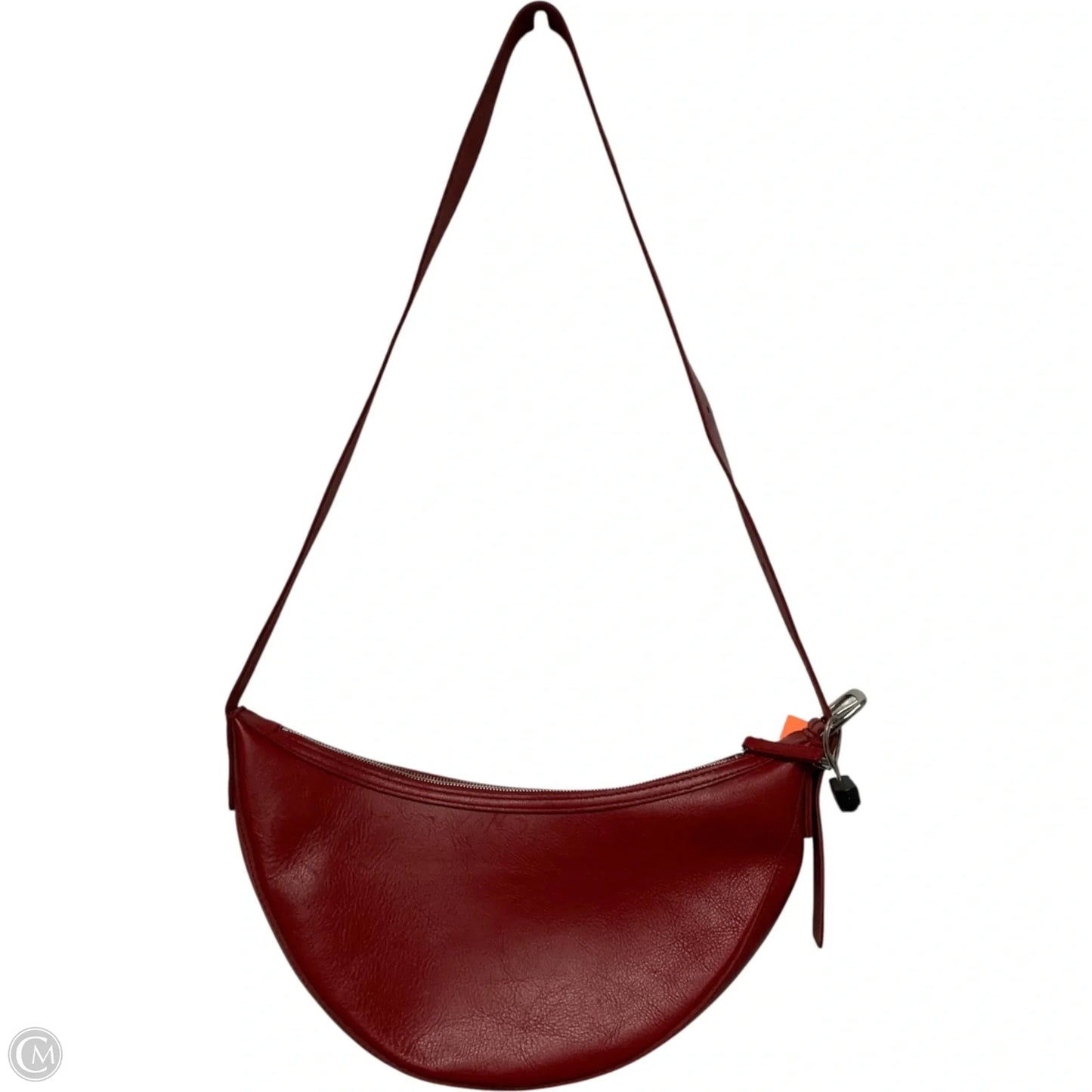 Crossbody Leather By Madewell, Size: Medium