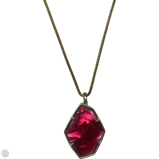 Necklace Pendant By Kendra Scott