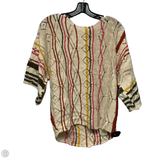 Sweater Short Sleeve By Sundance In Multi-colored, Size: S