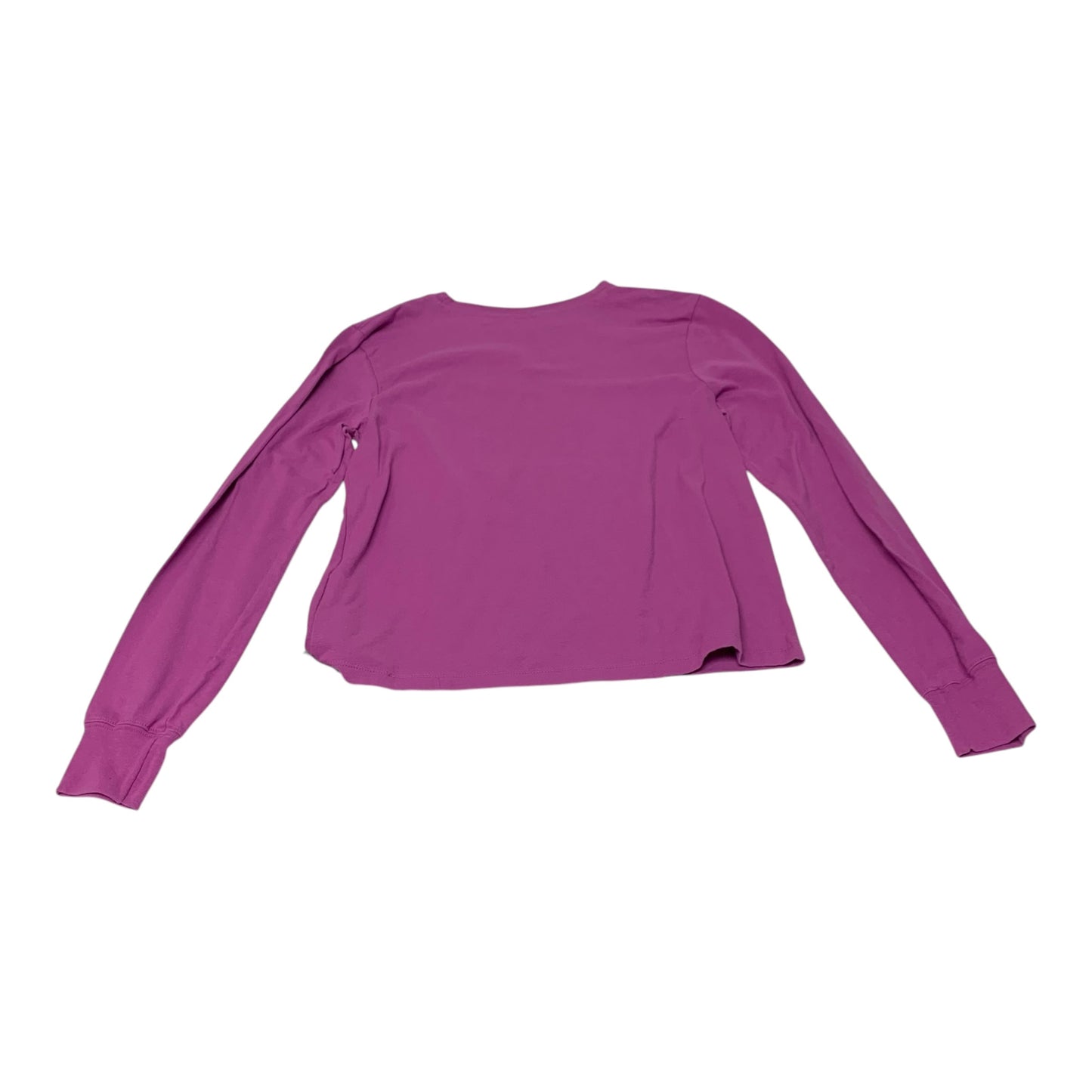 Athletic Top Long Sleeve Crewneck By Champion In Purple, Size: S