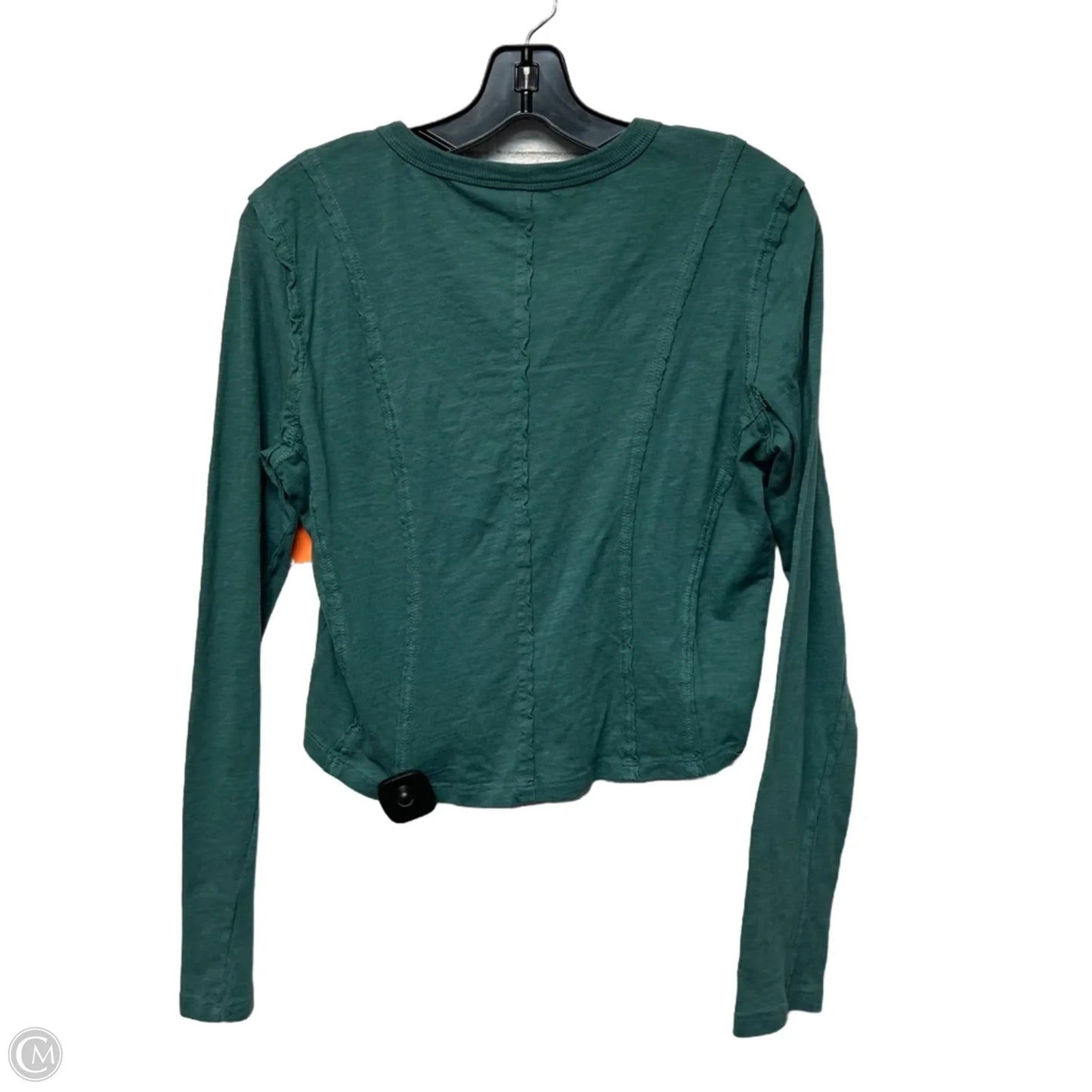 Top Long Sleeve By Pilcro In Blue, Size: M