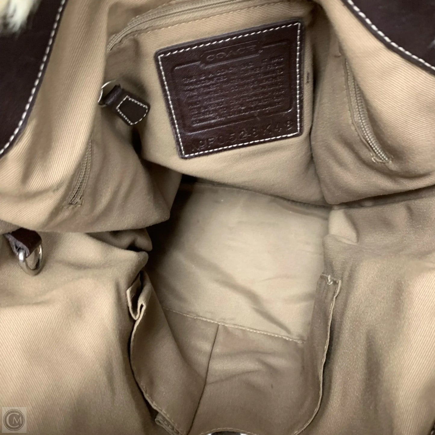 Handbag Designer By Coach, Size: Large