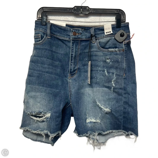 Shorts By Judy Blue In Blue Denim, Size: 2x