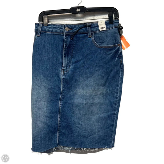 Skirt Mini & Short By Judy Blue In Blue Denim, Size: 3x
