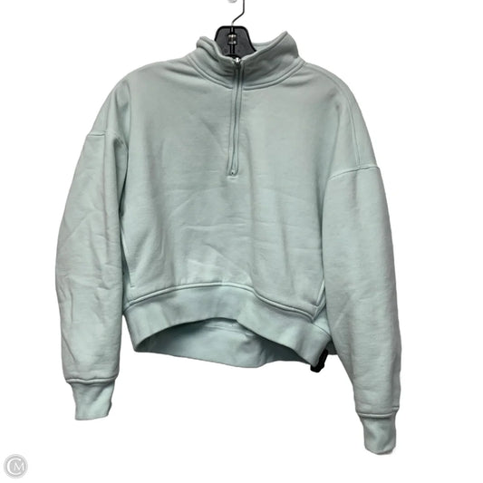 Athletic Sweatshirt Collar By Athleta In Blue, Size: M