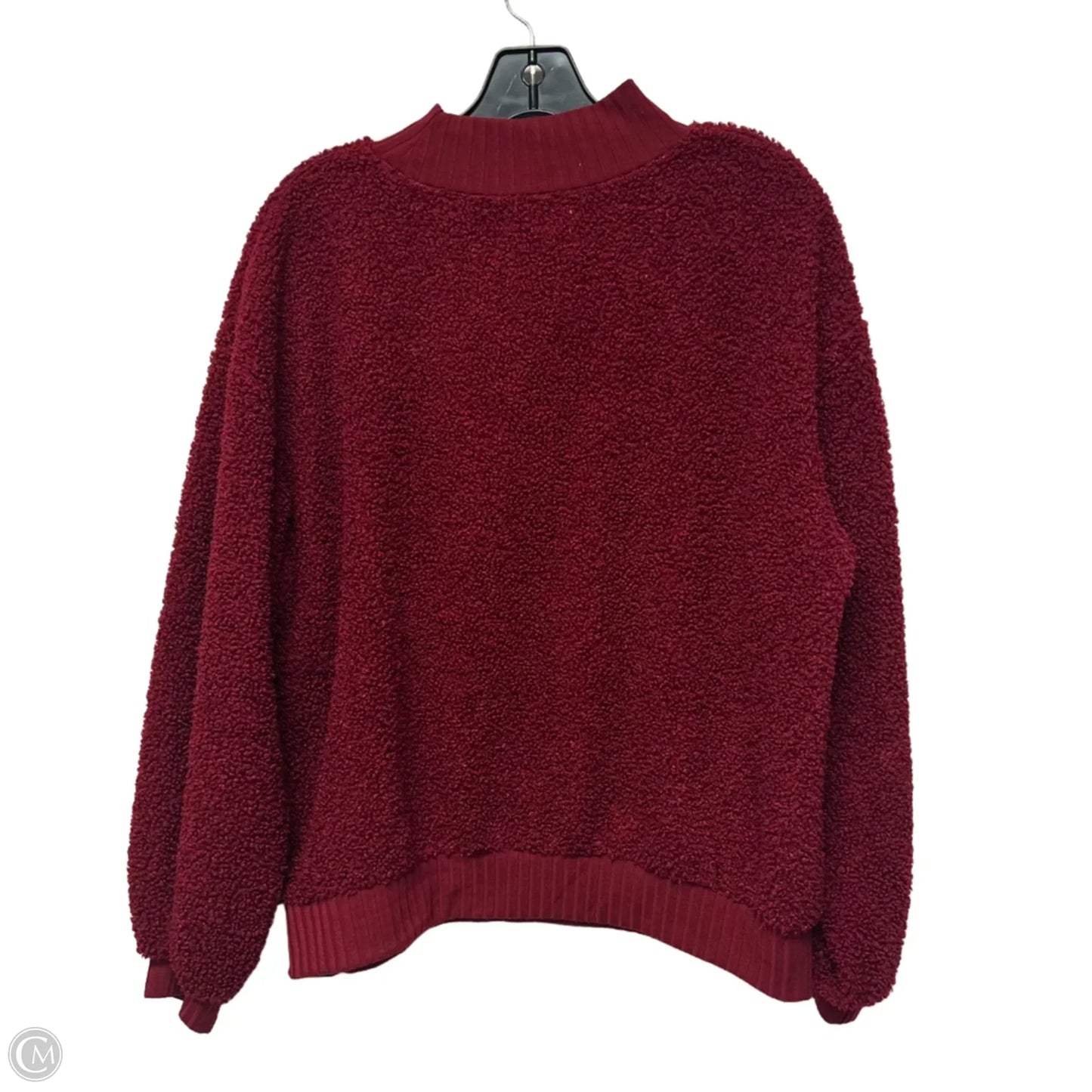 Sweatshirt Crewneck By Porridge In Red, Size: M