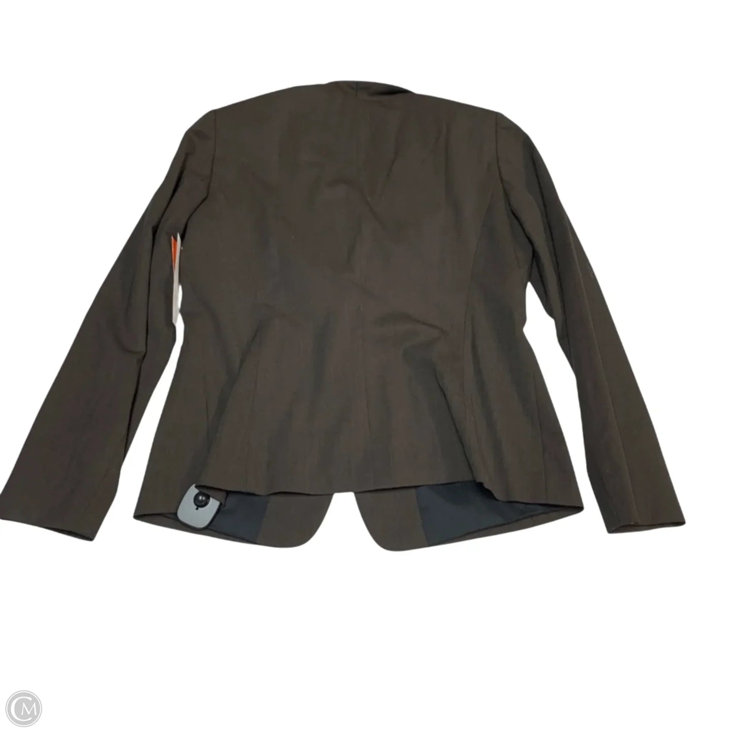 Blazer Designer By Lafayette 148 In Brown, Size: M