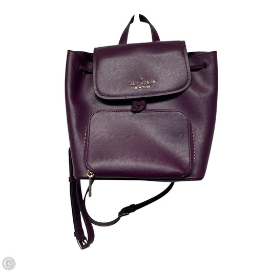 kate spade purple mini backpack Backpack Designer By Kate Spade, Size: Small