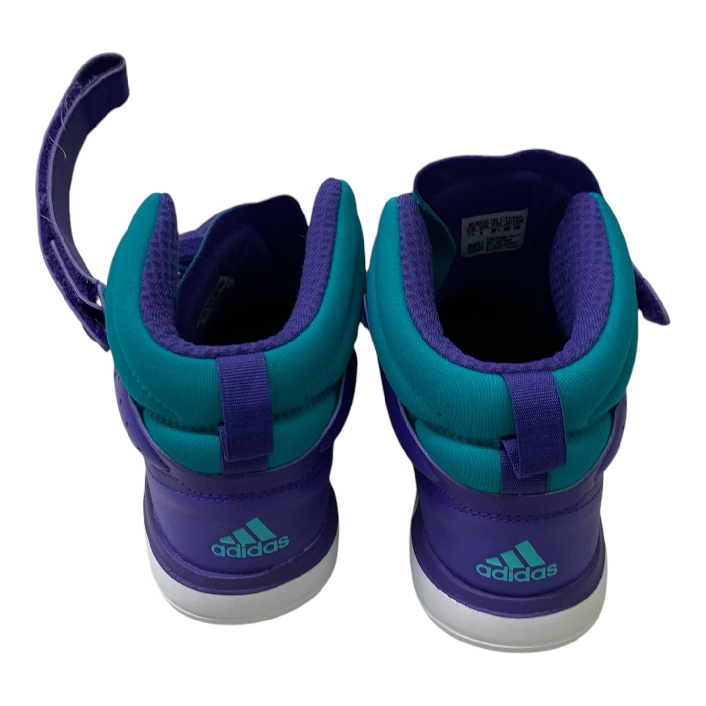 Shoes Sneakers By Adidas In Blue & Purple, Size: 7.5