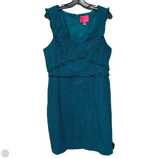 Dress Designer By Lilly Pulitzer In Blue, Size: L