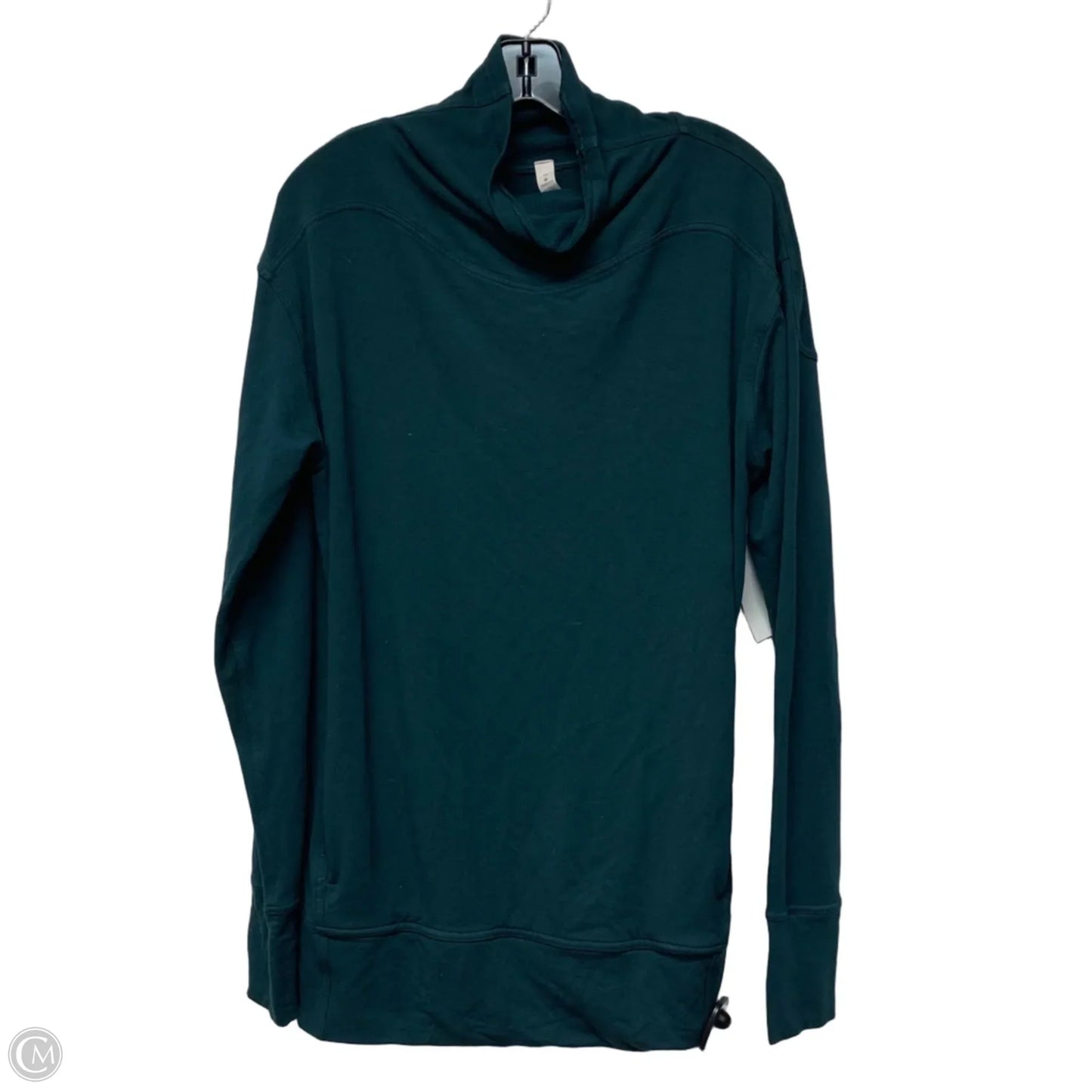 Athletic Sweatshirt Collar By Lululemon In Green, Size: M