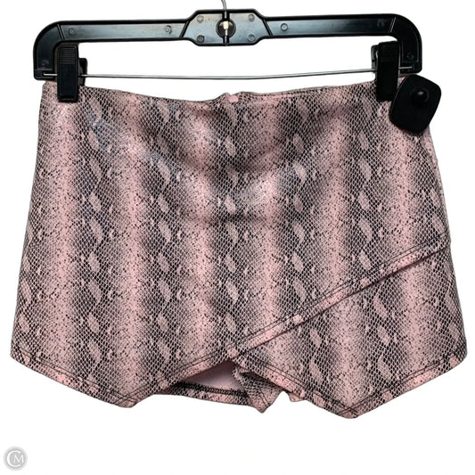 Shorts By Lucy in the Sky In Black & Pink, Size: S