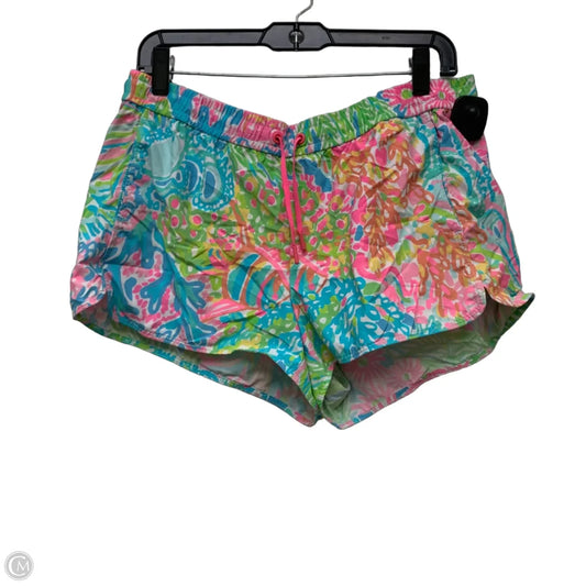 Shorts Designer By Lilly Pulitzer In Multi-colored, Size: L