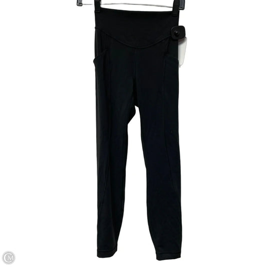 Athletic Leggings By Lululemon In Black, Size: S