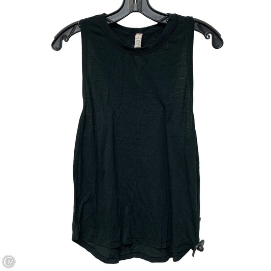 Athletic Tank Top By Lululemon In Black, Size: M