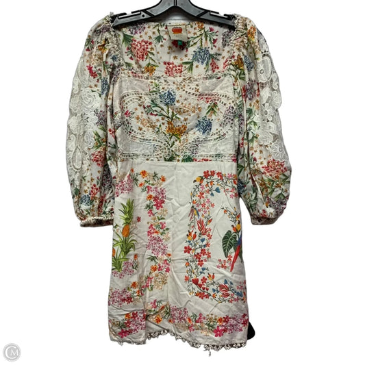 Dress Designer By Farm Rio In Floral Print, Size: S