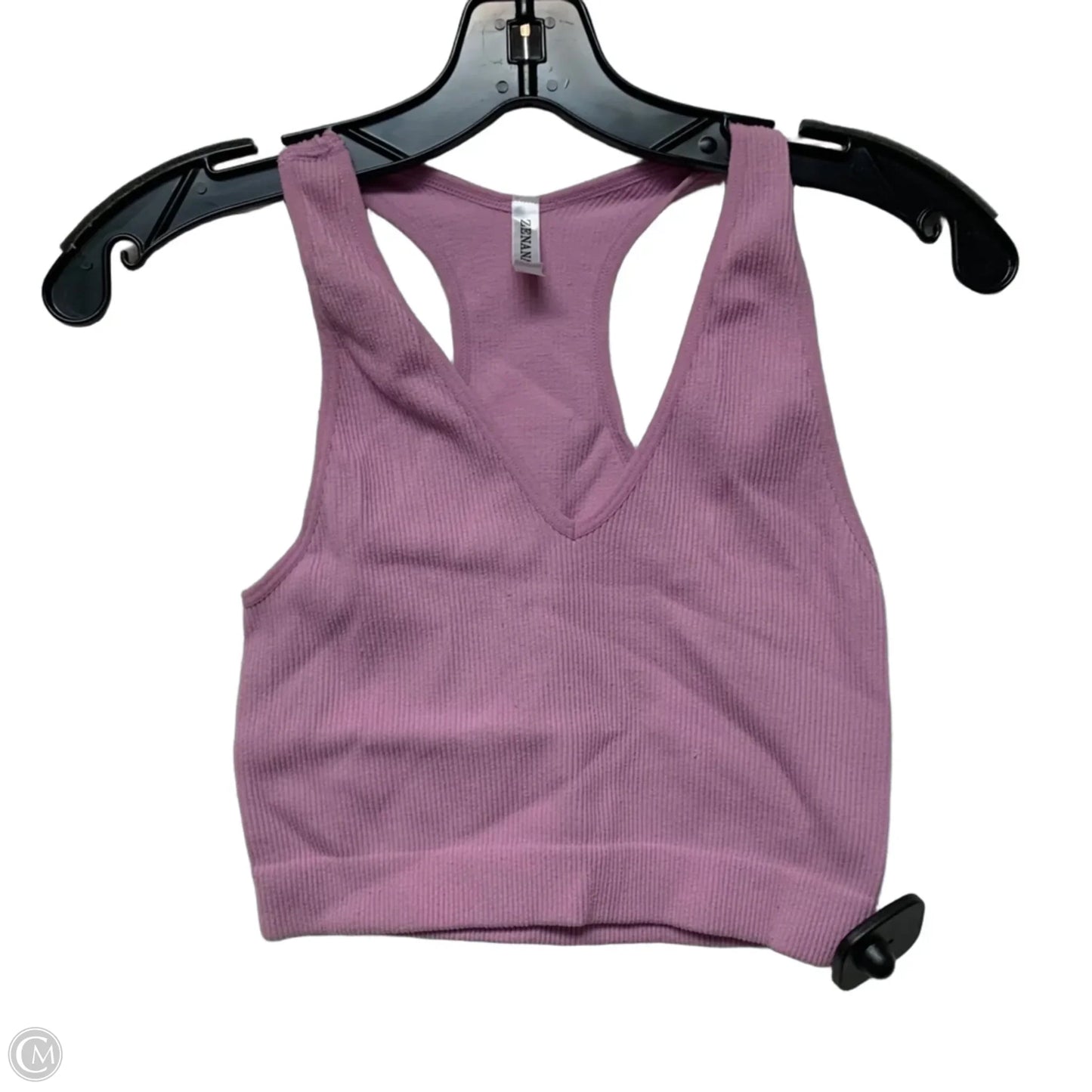 Athletic Tank Top By Zenana In Purple, Size: L