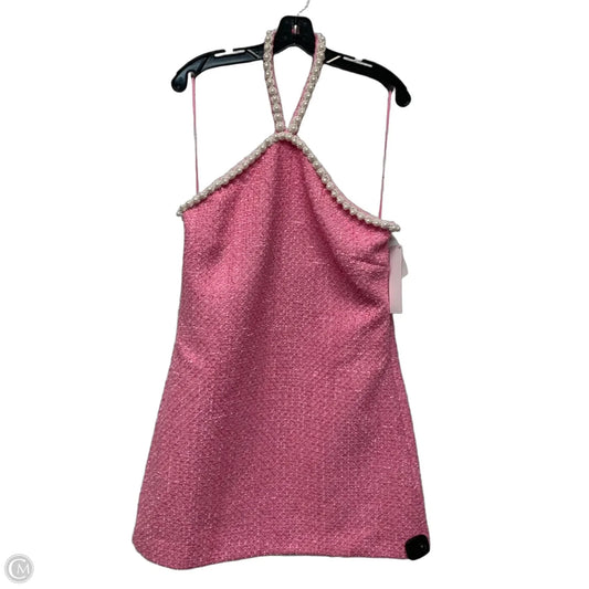 Dress Casual Short By Cma In Pink, Size: L