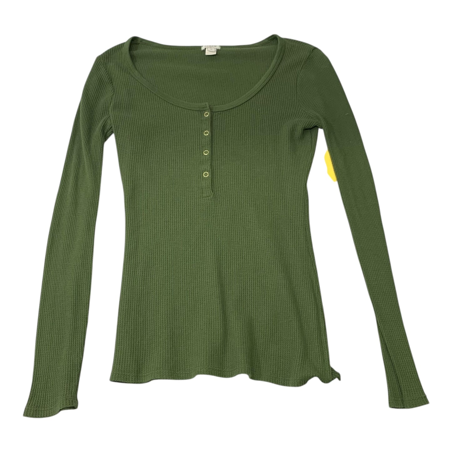 Top Long Sleeve By J. Crew In Green, Size: Xs