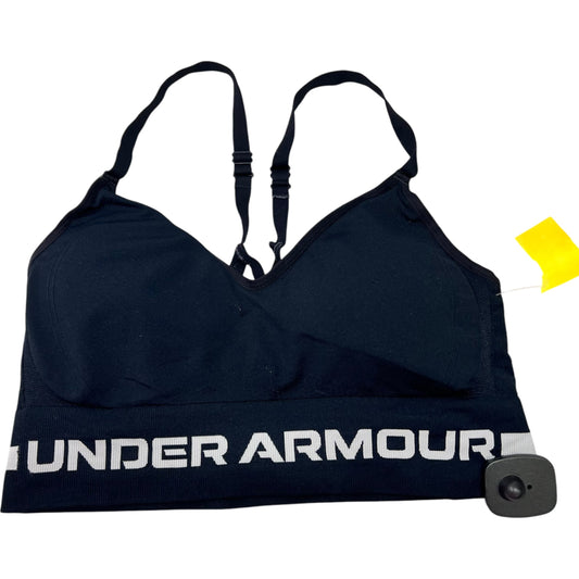 Athletic Bra By Under Armour In Black, Size: L