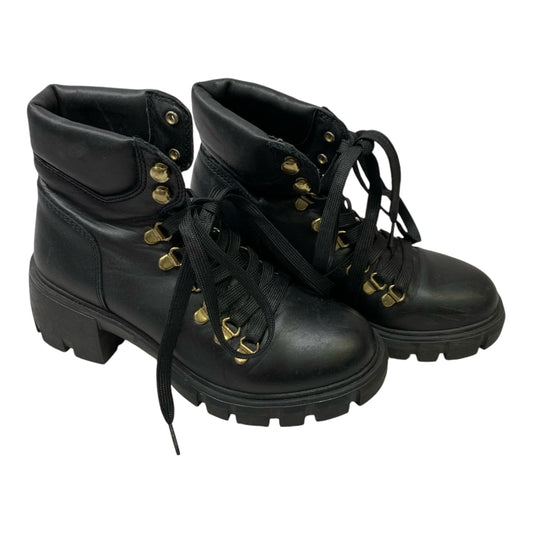 Boots Combat By Steve Madden In Black, Size: 5.5