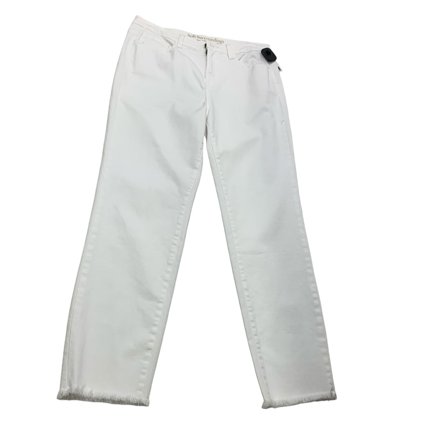 Pants Other By Soft Surroundings In White Denim, Size: 10