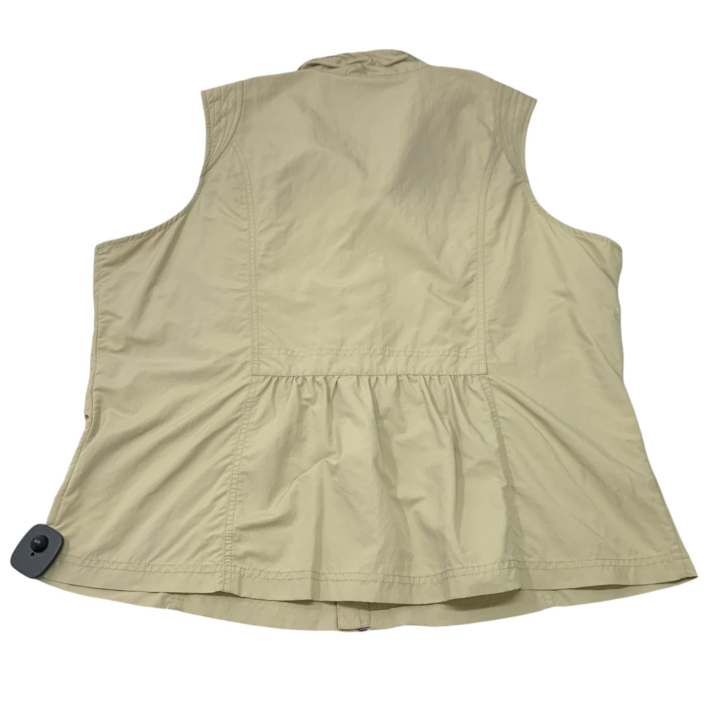 Vest Other By Eddie Bauer In Tan, Size: 1x