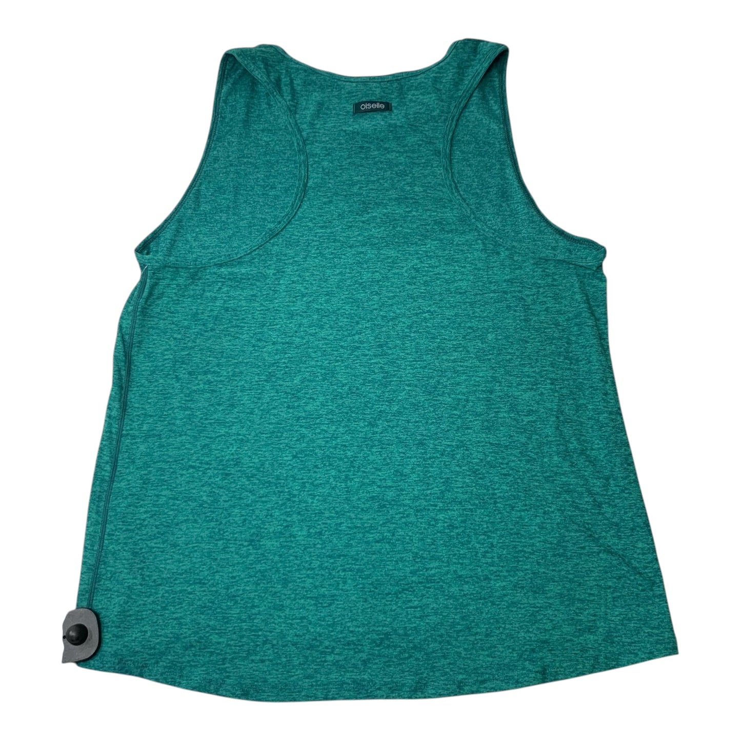 Athletic Tank Top By Oiselle In Green, Size: S