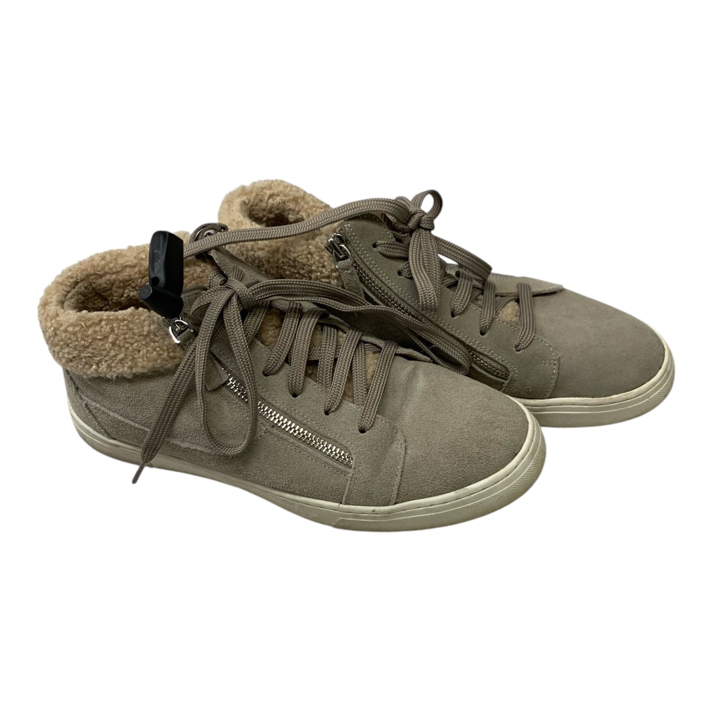 Shoes Sneakers By Steve Madden In Beige, Size: 10