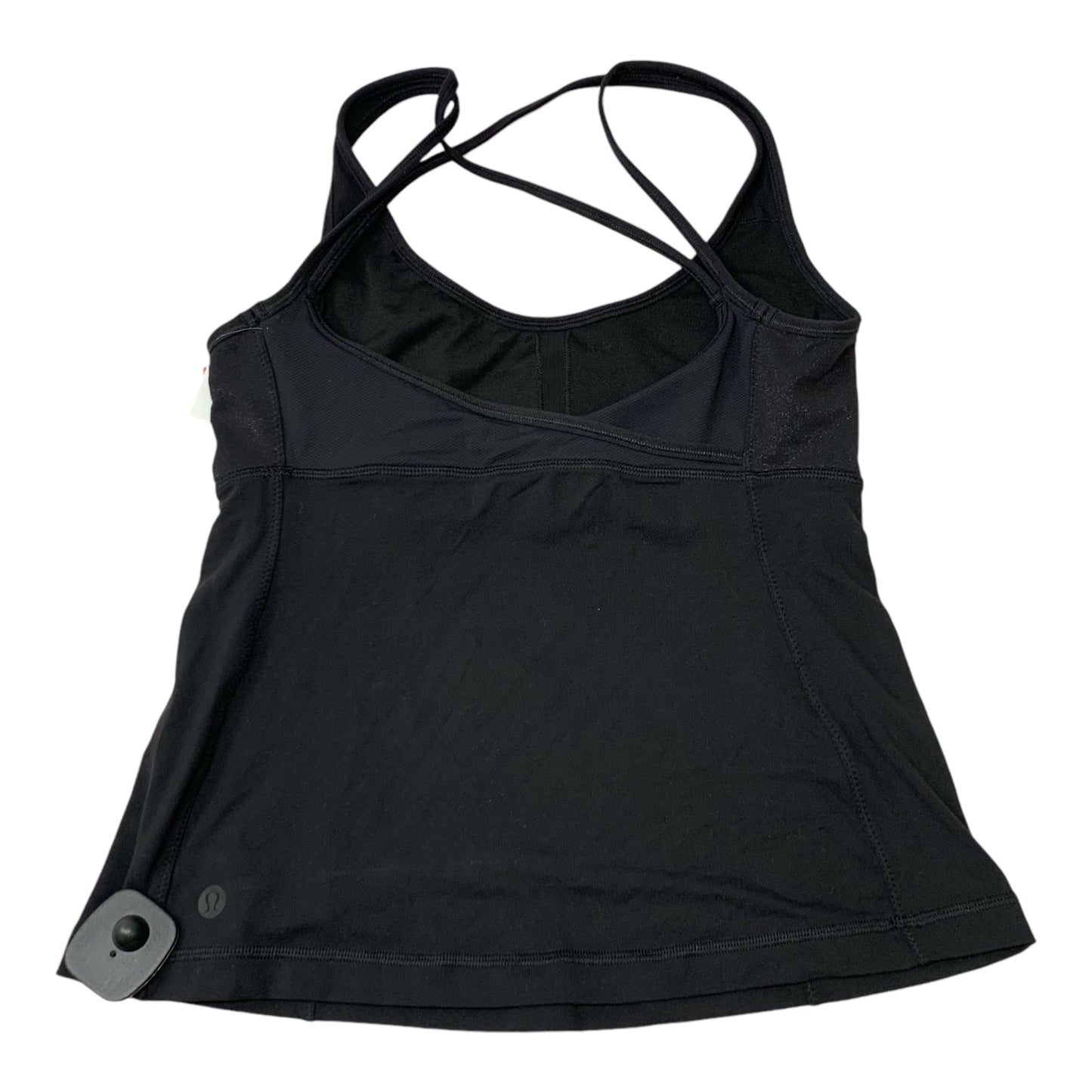 Athletic Tank Top By Lululemon In Black, Size: M