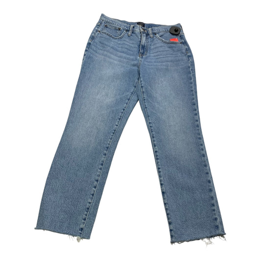 Jeans Straight By J. Crew In Blue Denim, Size: 6