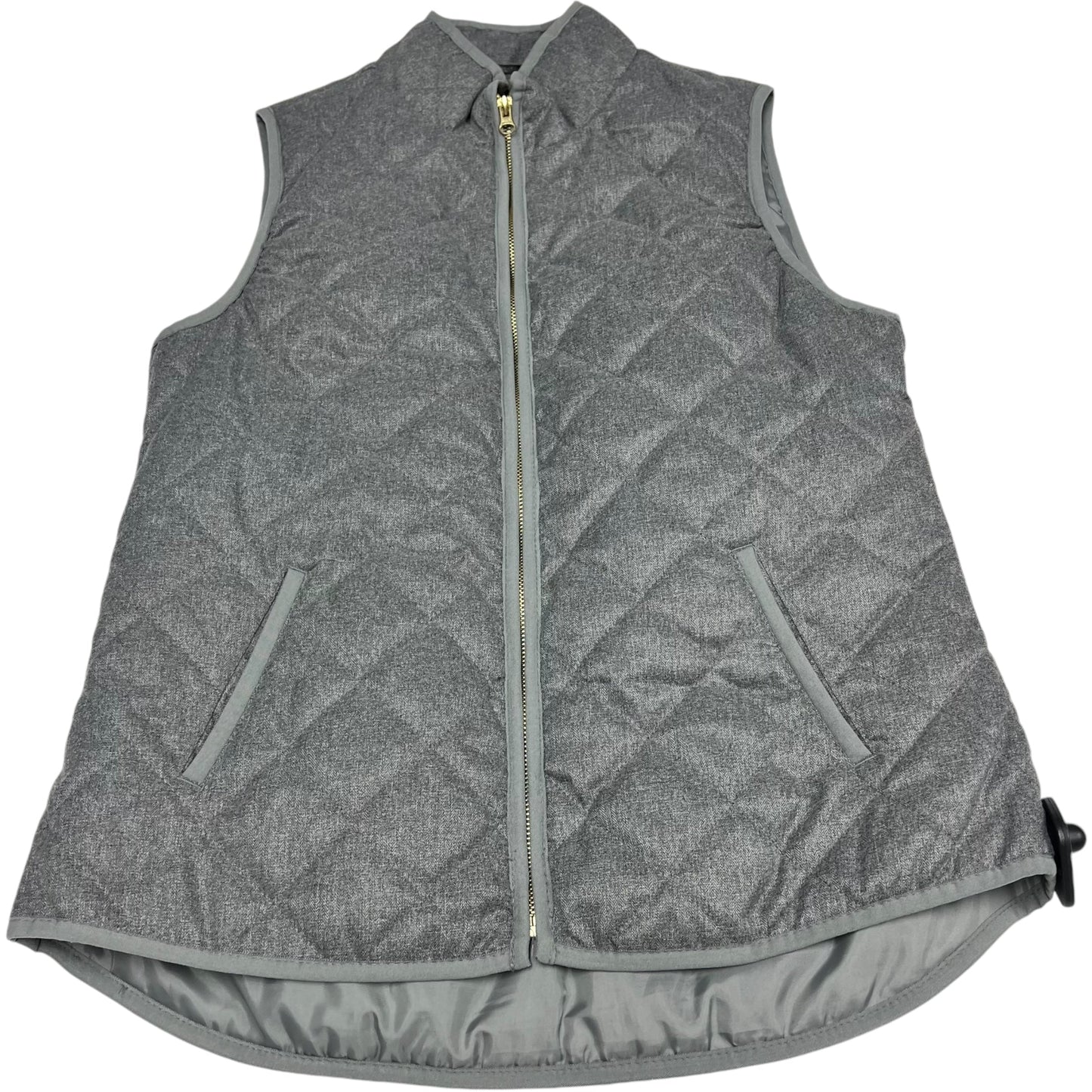 Vest Puffer & Quilted By Old Navy In Grey, Size: S