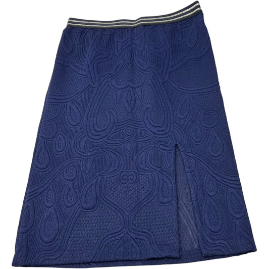 Skirt Midi By Maeve In Navy, Size: M