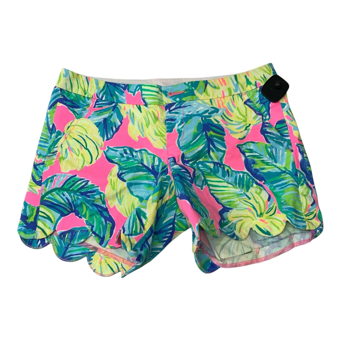 Shorts Designer By Lilly Pulitzer In Blue & Pink, Size: 4