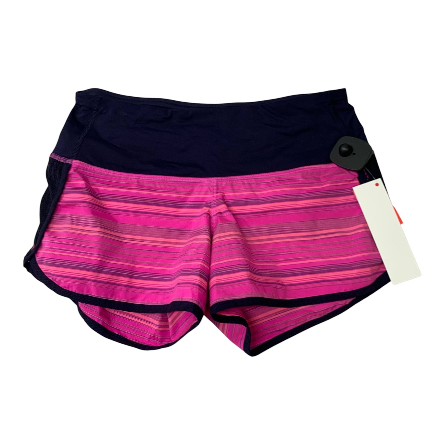 Athletic Shorts By Lululemon In Blue & Pink, Size: S