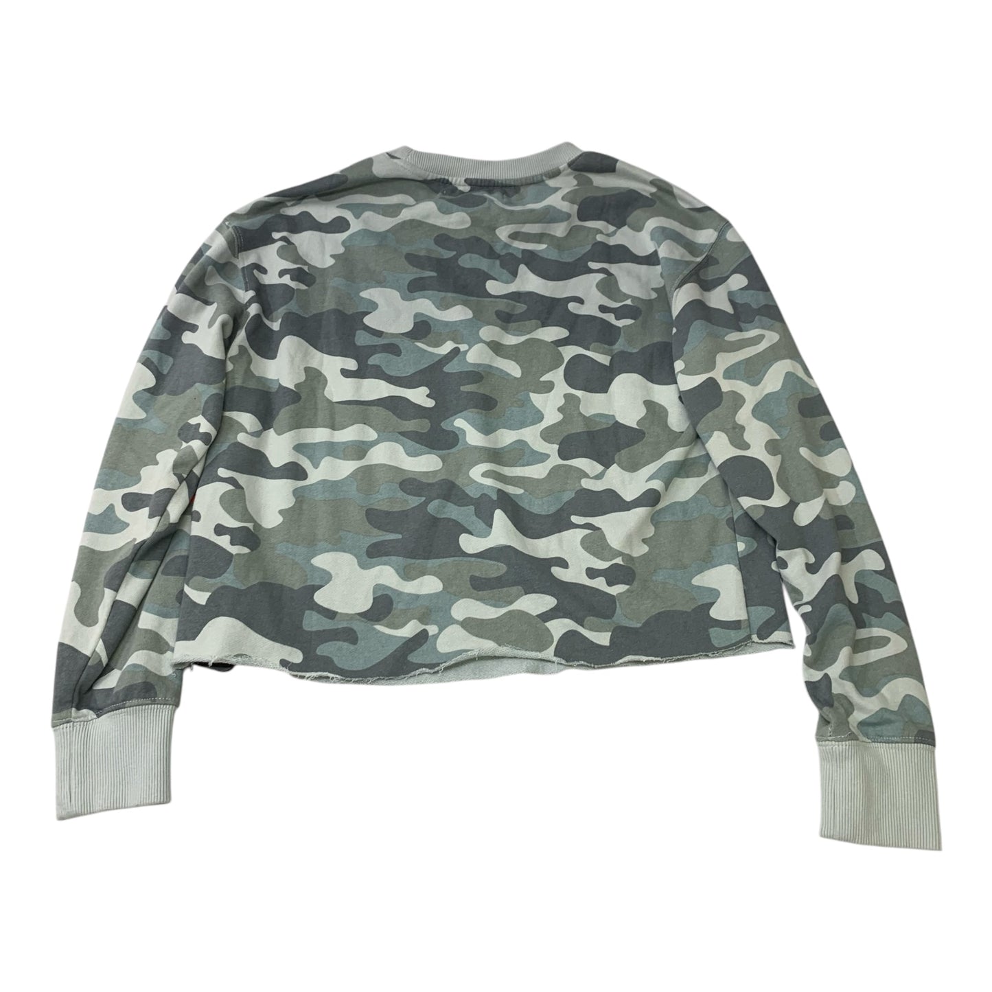 Sweatshirt Crewneck By Spiritual Gangster In Camouflage Print, Size: Xs