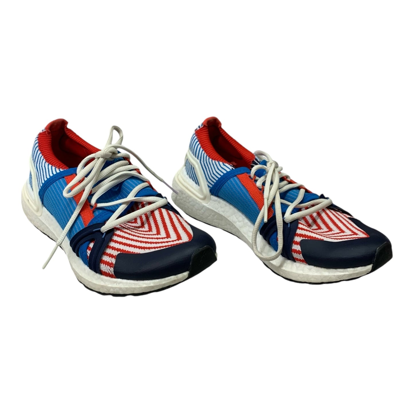 Shoes Athletic By Adidas In Blue & Red & White, Size: 9