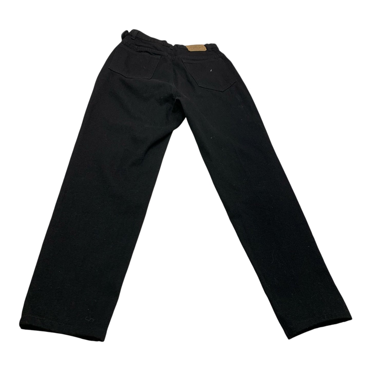 Jeans Straight By Liz Claiborne In Black Denim, Size: 6